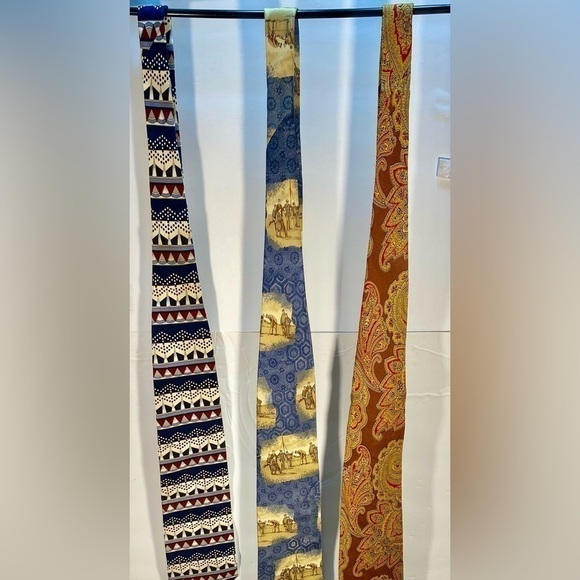 3 ties as described below all in multiple colors - Picture 2 of 2